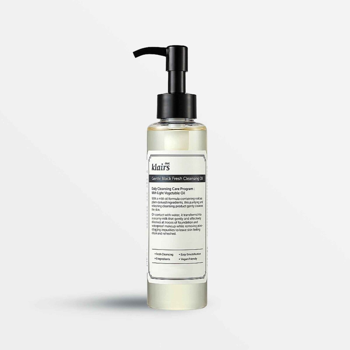 Gentle Black Fresh Cleansing Oil (150ml)