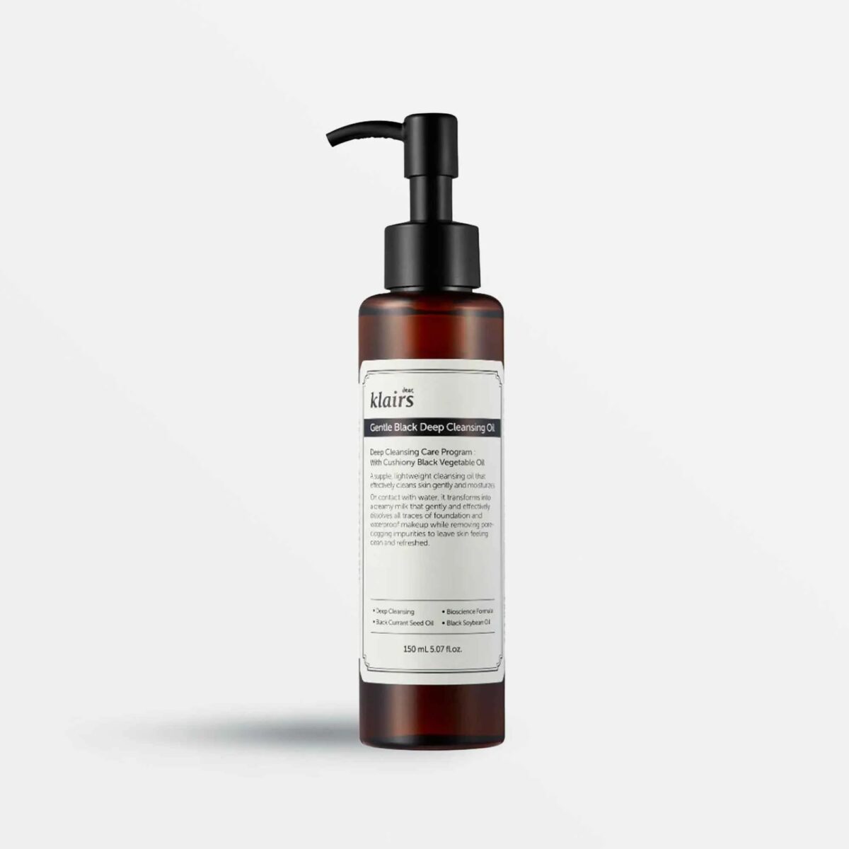 Gentle Black Deep Cleansing Oil (150ml)