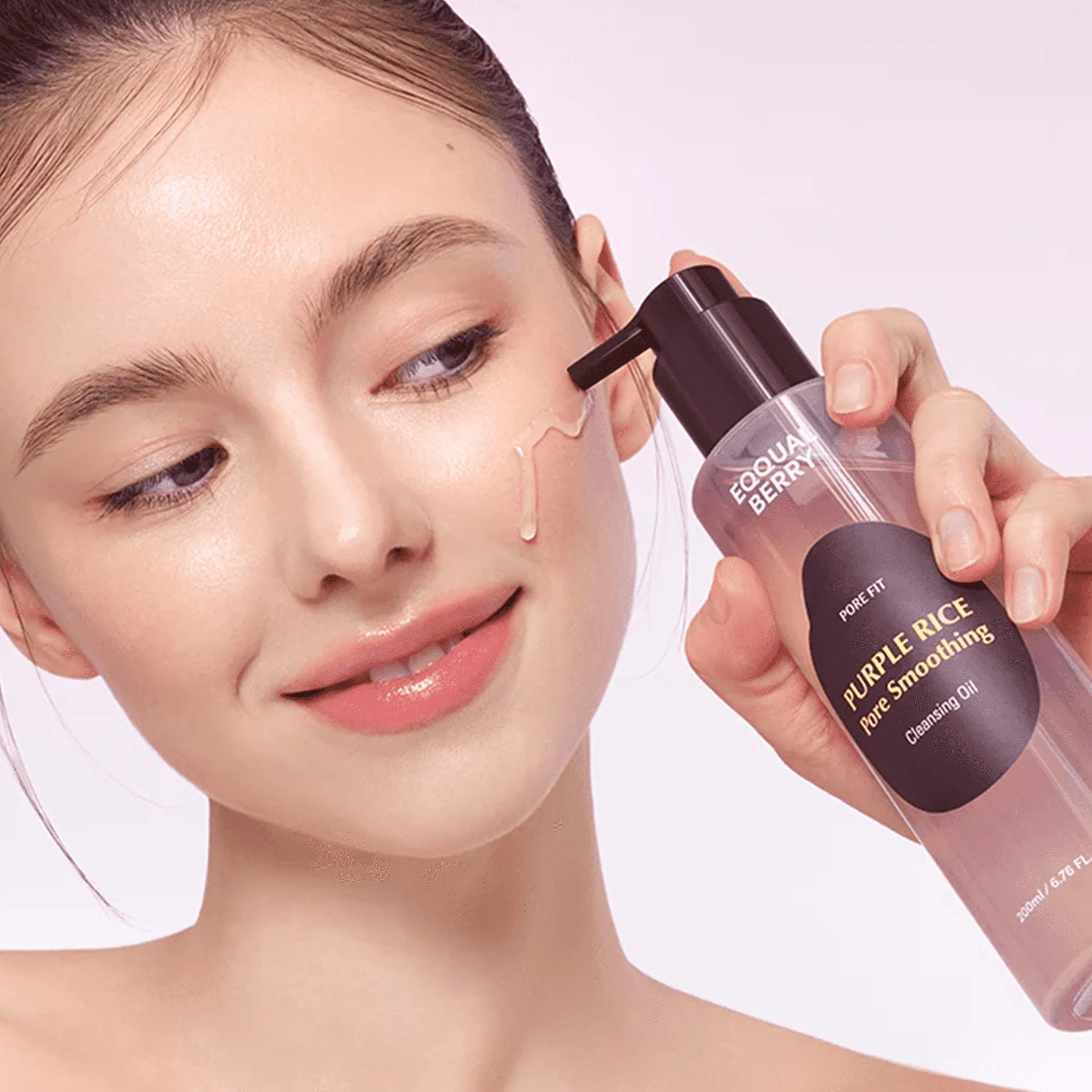 Purple Rice Pore Smoothing Cleansing Oil (200ml) - Image 2