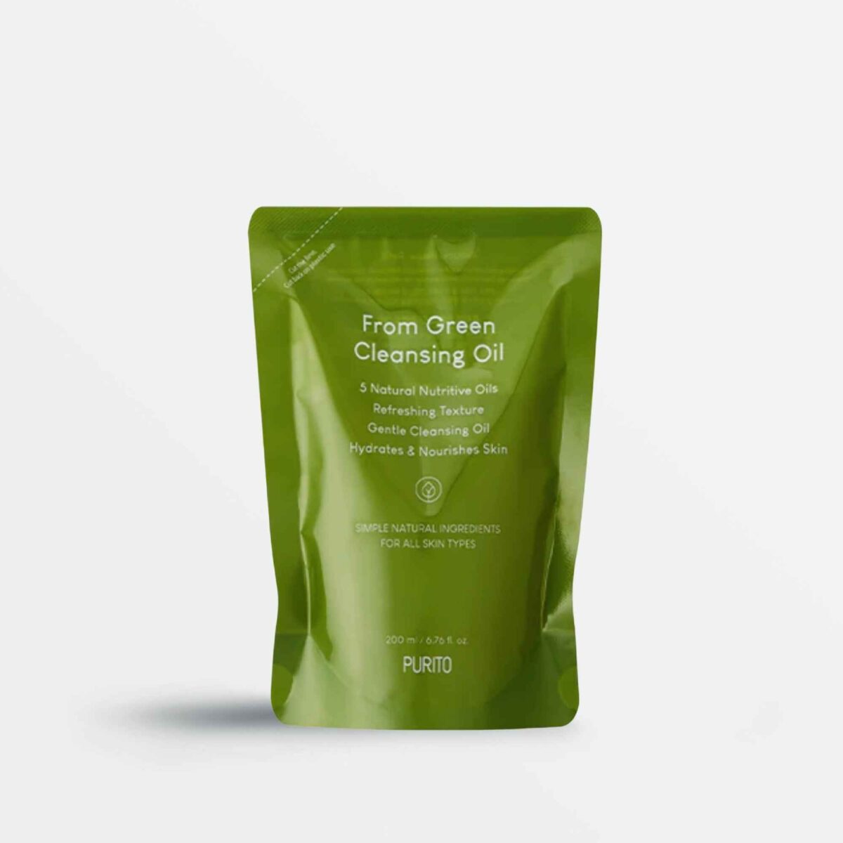 From Green Cleansing Oil Refill (200ml)